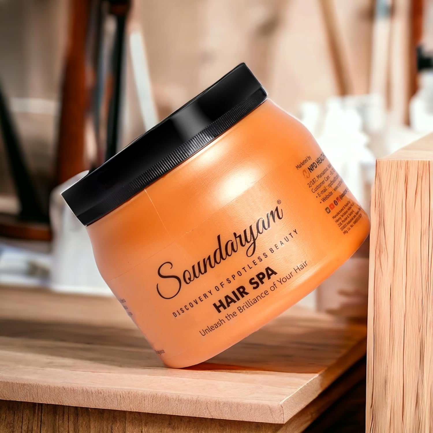 Saundaryam Hair Spa 500gm - Image 4