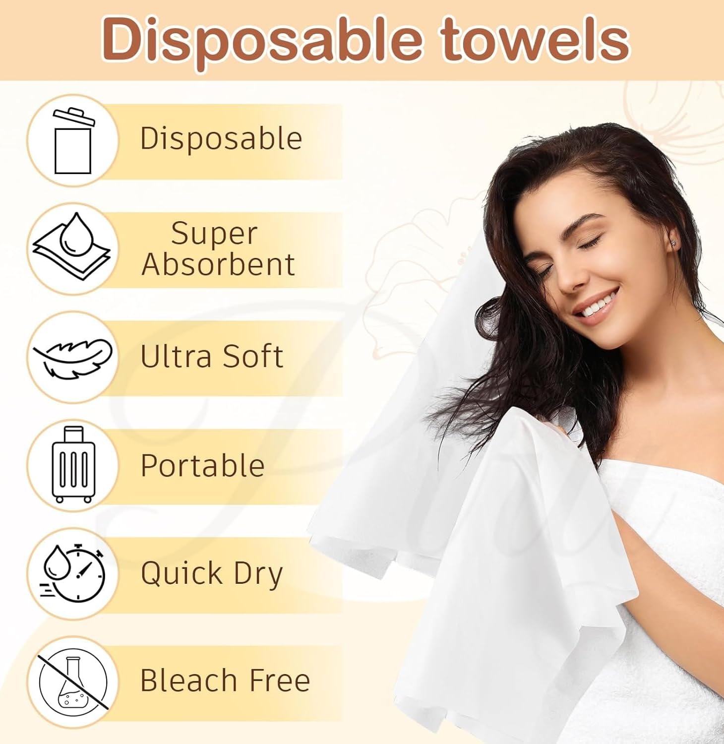 Disposable Towel (Pack of 50) - Image 3