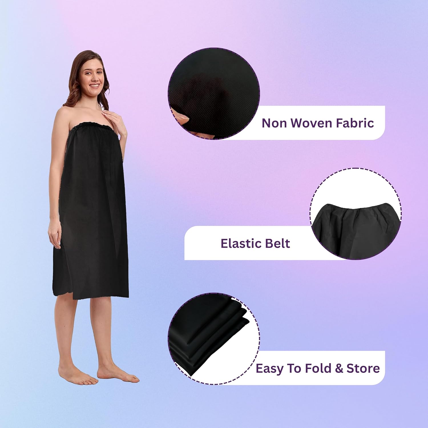 Disposable Spa Gown (Pack of 10) - Image 5
