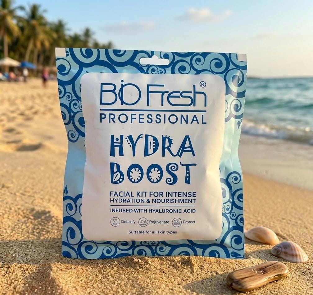 Biofresh Professional HydraBoost Facial Kit, 8 Step Treatment with Hyaluronic Acid, 185g