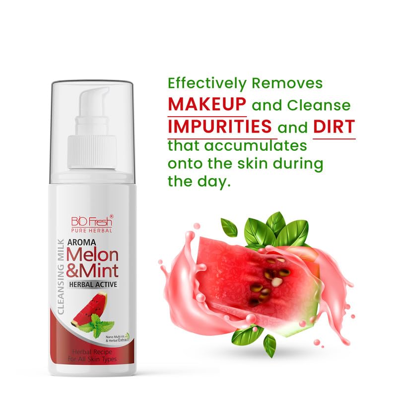 BIOFRESH HERBALS Melon & Mist Cleansing Milk - 100ml - Image 6