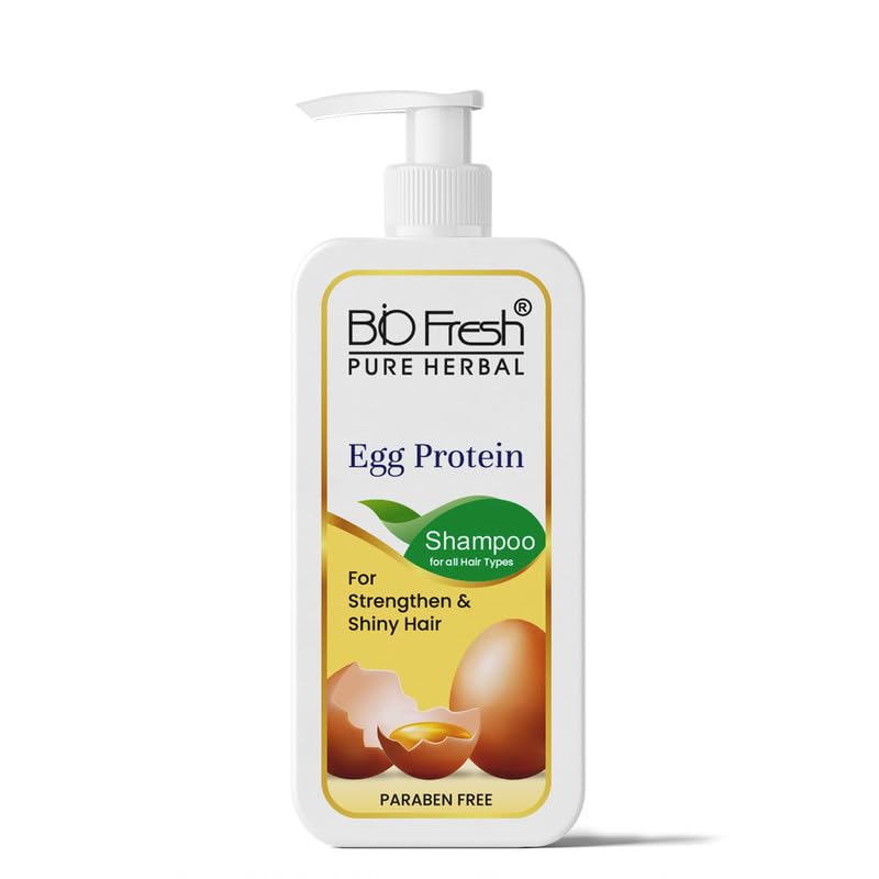 BIOFRESH Pure Herbal Egg Protein Shampoo - 500ml
