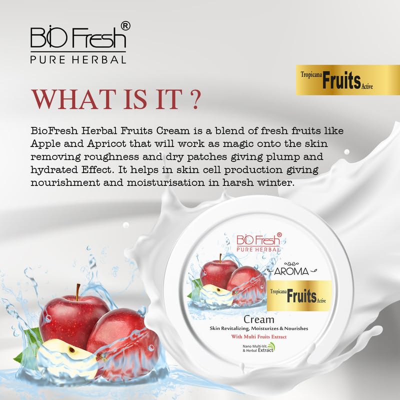 BIOFRESH HERBALS Fruits Cream 800ml - Image 4