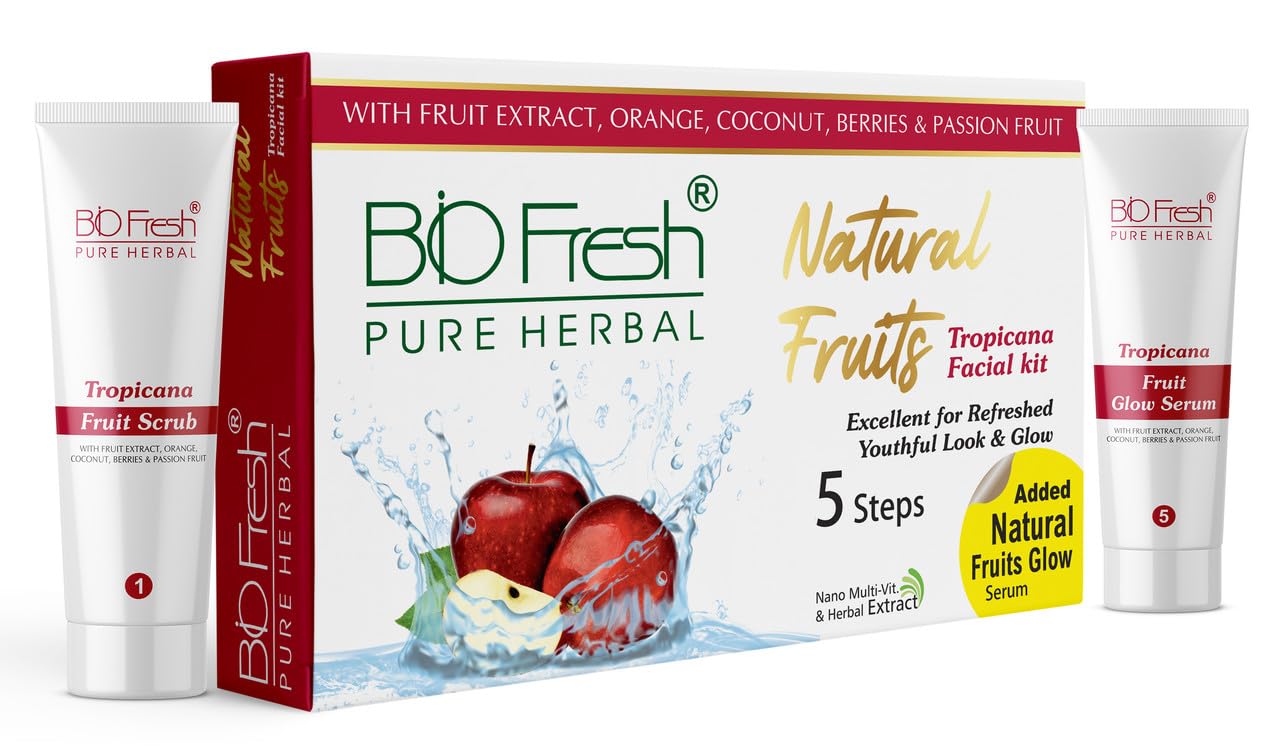 BIOFRESH HERBALS Fruit 5-Steps Facial Skin Care Kit 285g