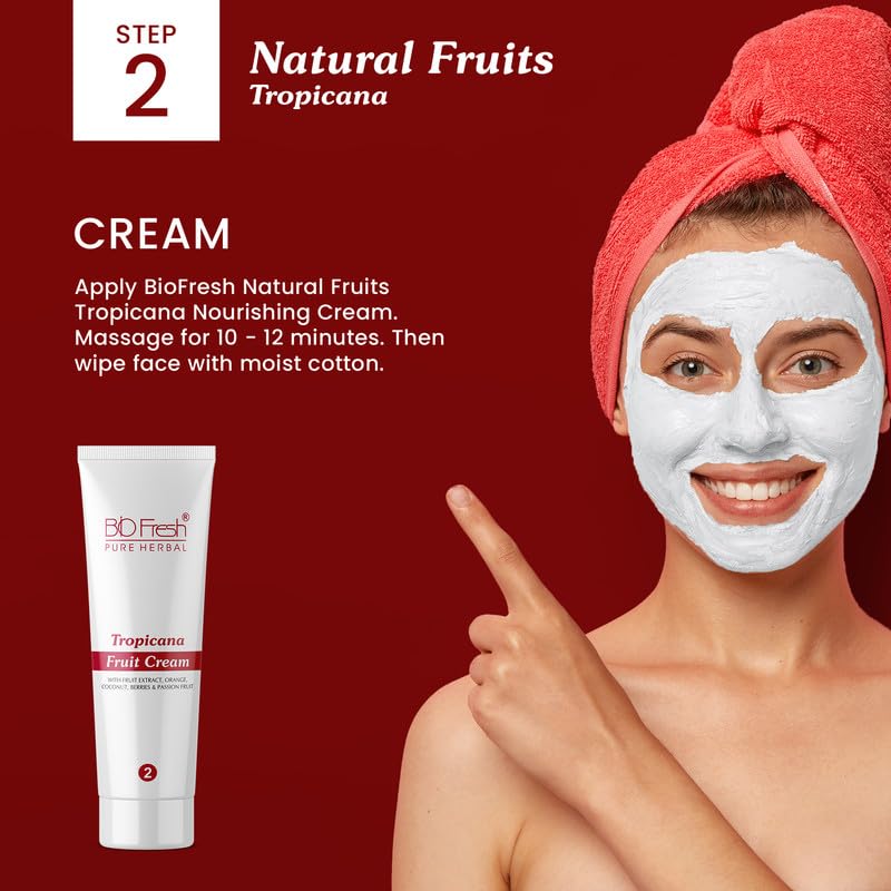 BIOFRESH HERBALS Fruit 5-Steps Facial Skin Care Kit 285g - Image 3