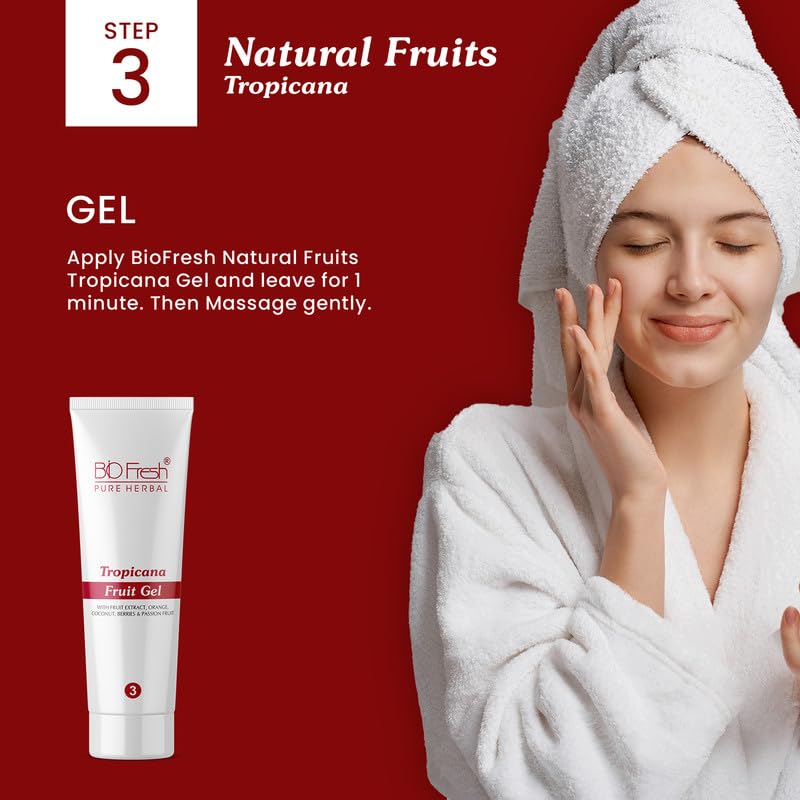 BIOFRESH HERBALS Fruit 5-Steps Facial Skin Care Kit 285g - Image 4
