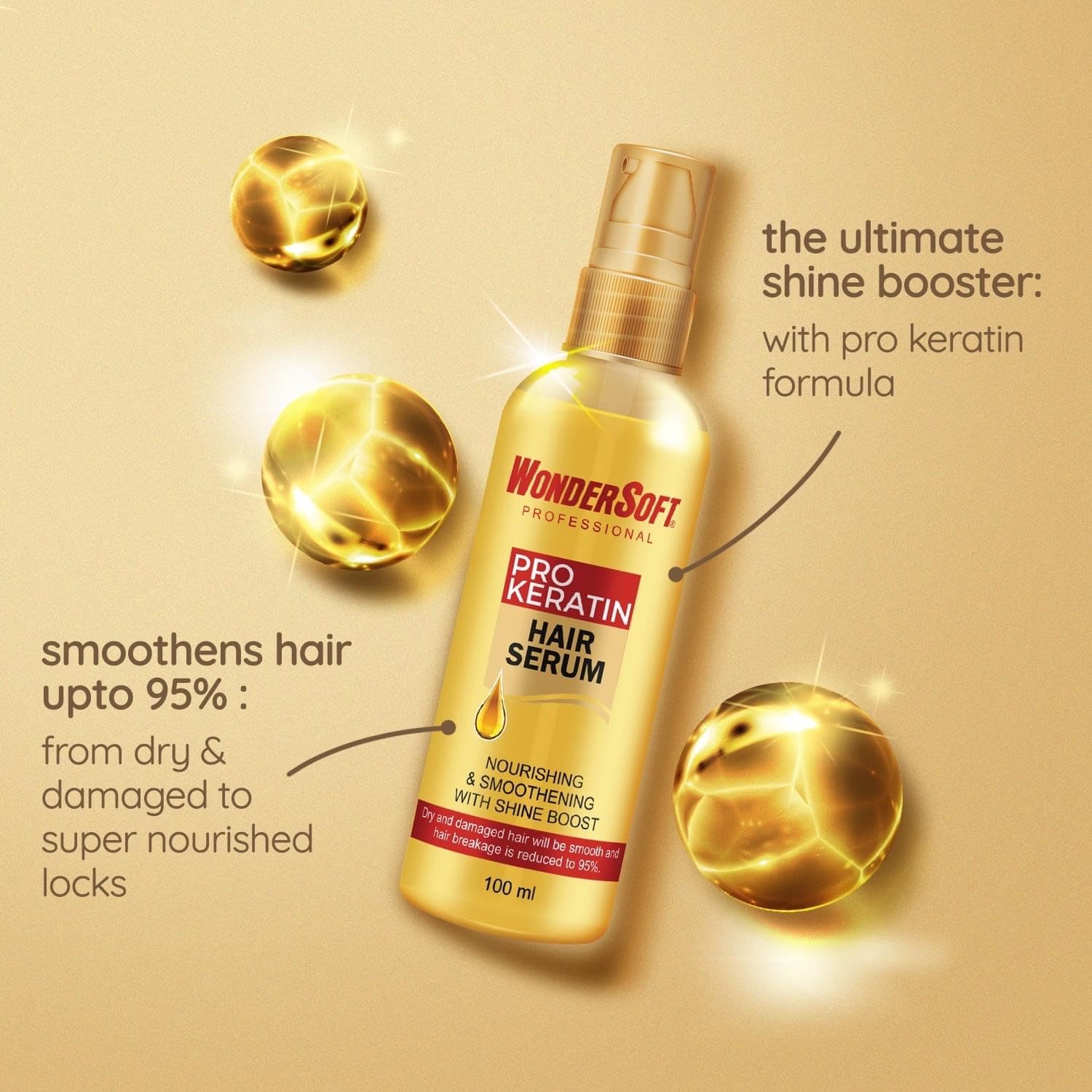 WonderSoft Professional Hair Serum 100ml - Image 4
