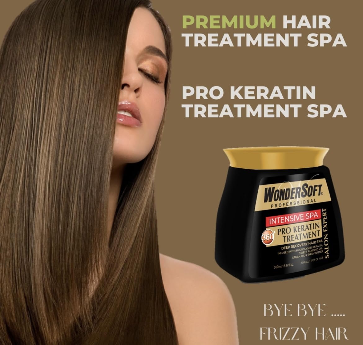 WonderSoft Professional Intensive Pro Keratin Hair Spa 500ml - Image 2