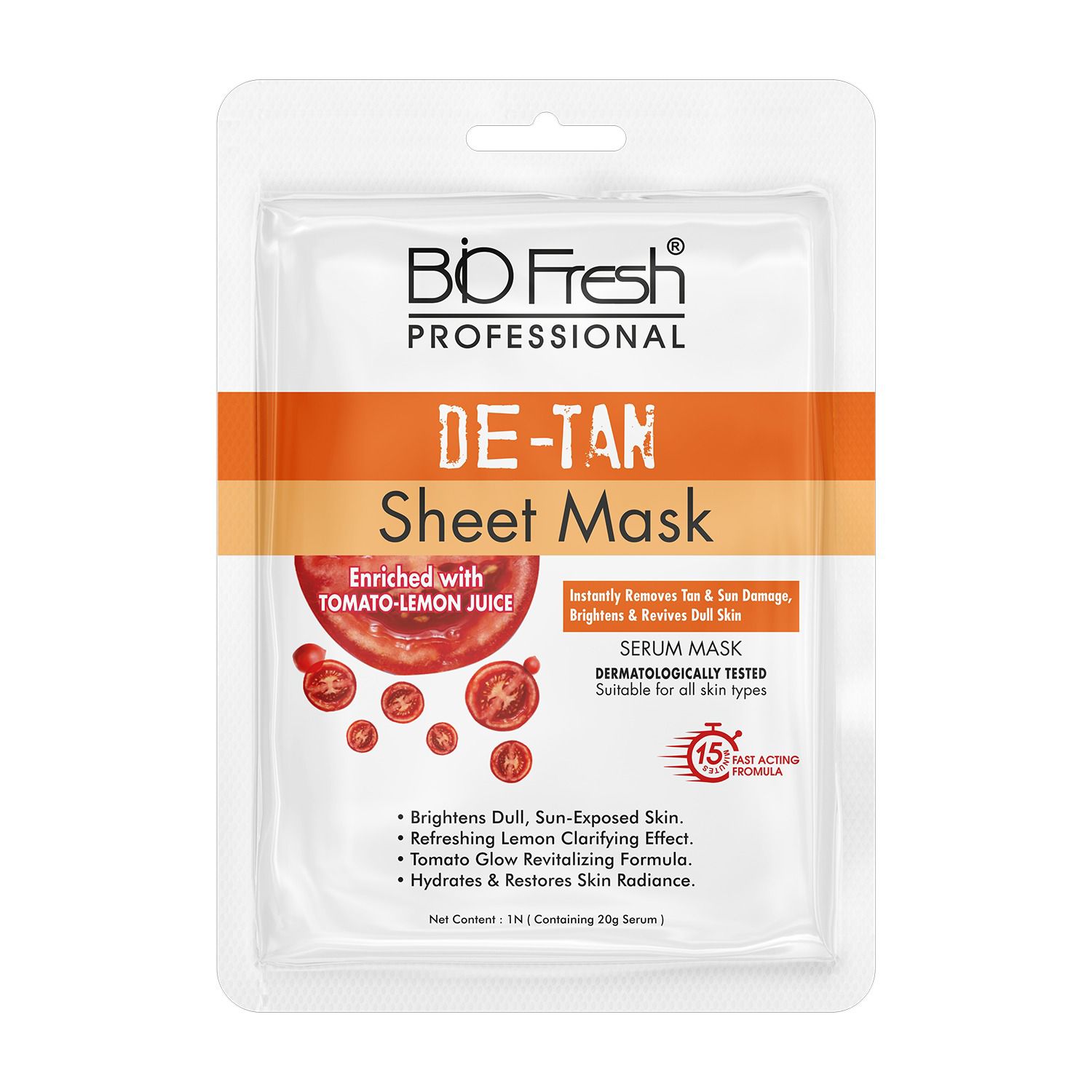 Biofresh Sheet Mask 15pcs pack - Image 2