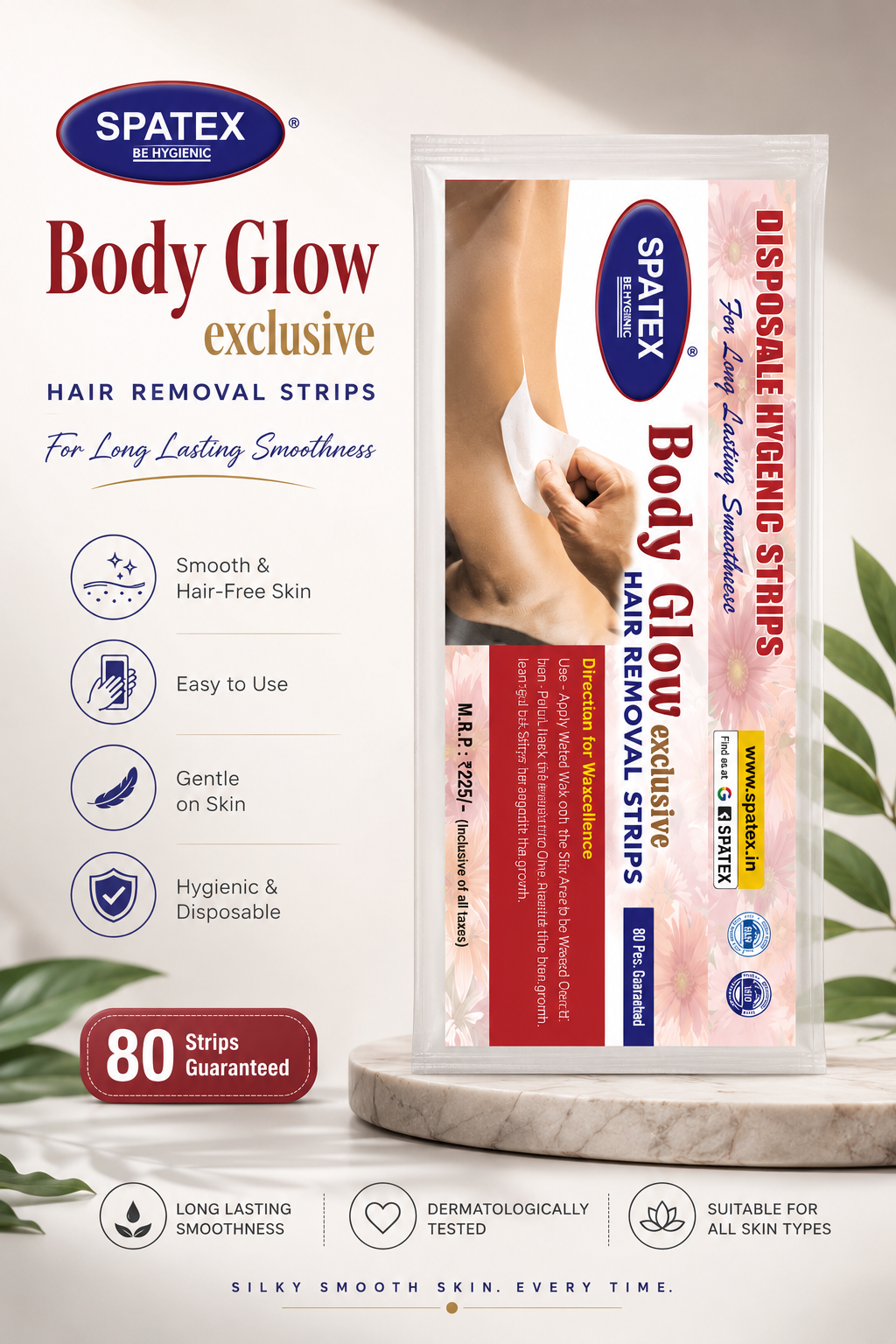 Salon Professional Non Woven Wax Paper Strips
