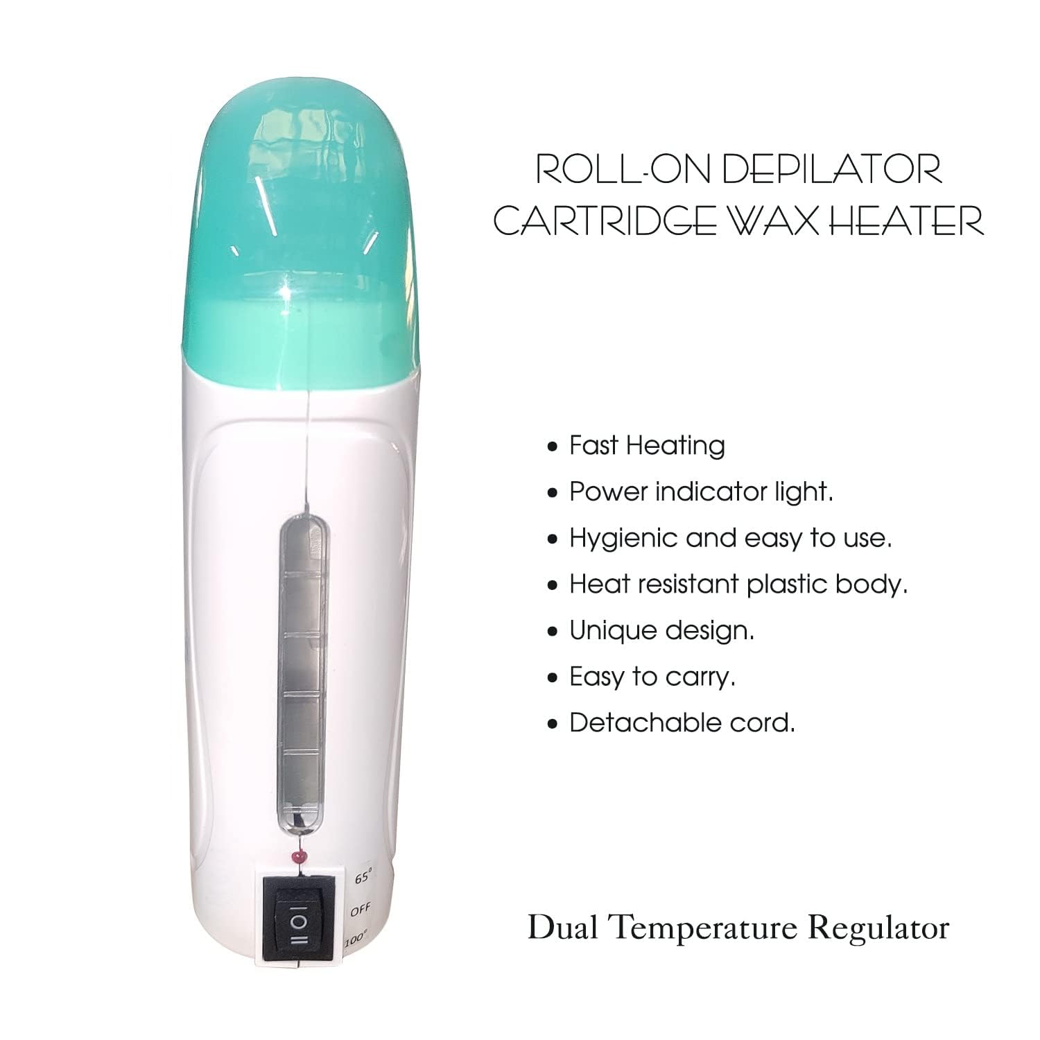 Hector Professional Roll On Depilator Cartridge Wax Heater - Image 4