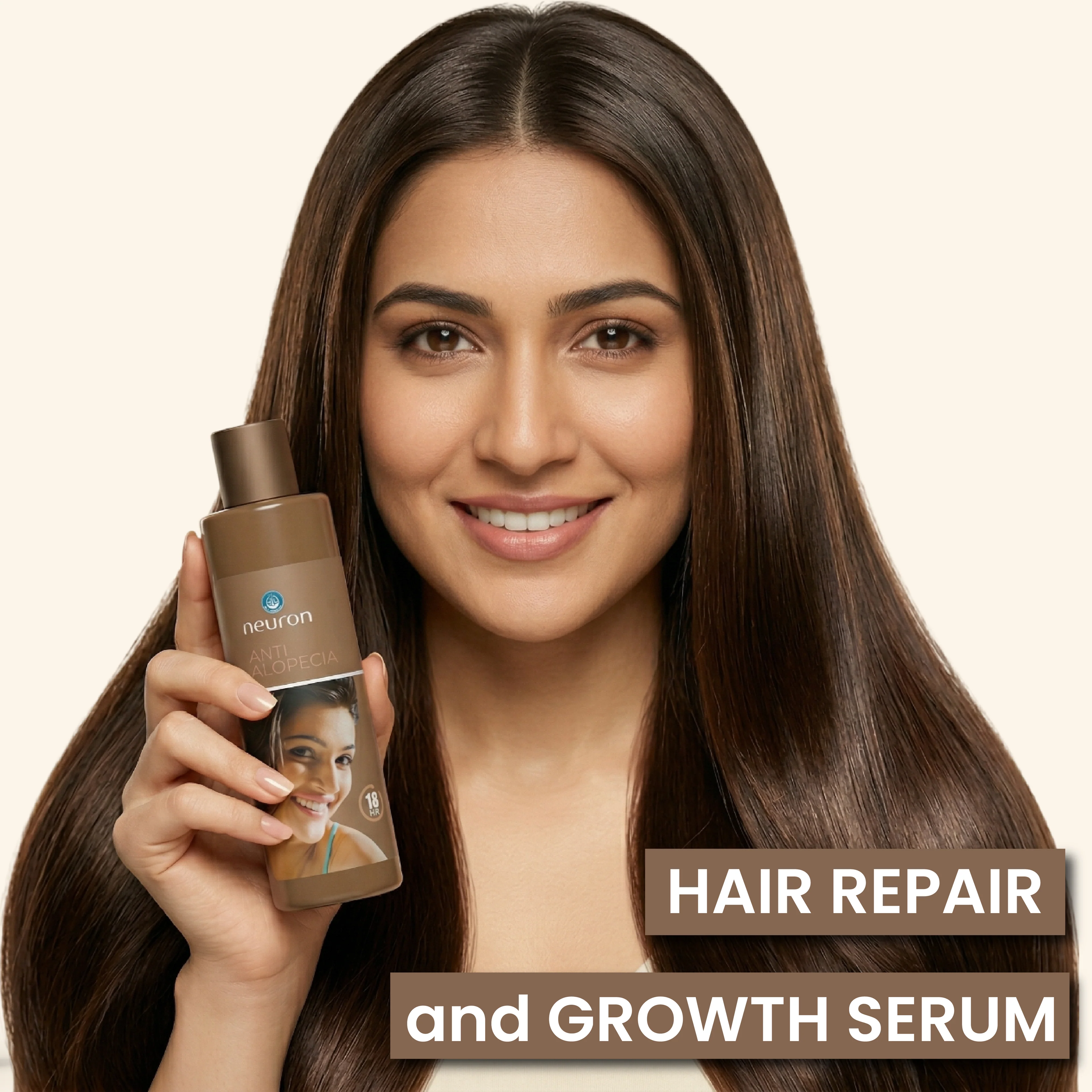 Neuron Hair Repair & Growth Serum 50ml | Keratin & Argan Oil | - Image 4