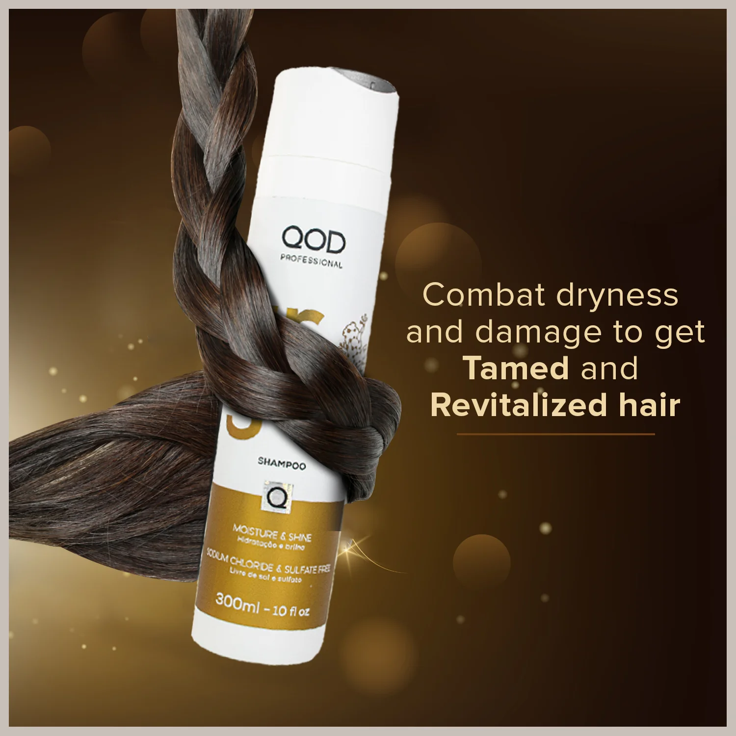 QOD Pro Argan Shampoo 300ml - Image 3
