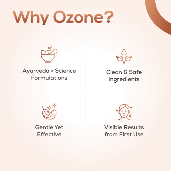Ozone Xpress Facial Kit For Men & Women | Ideal For All Skin Types Glowing Skin, Bright & Radiant Complexion | Enriched With Almonds, Neem & Aloe Vera | Sulphates & Paraben Free - Image 7