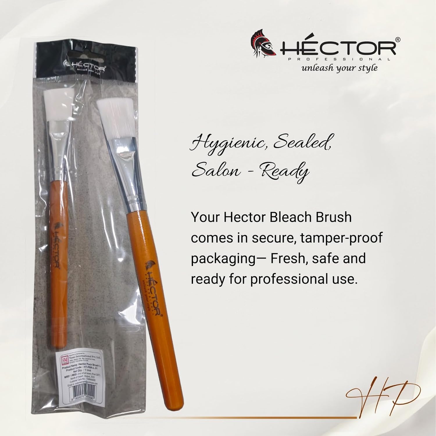 Hector Face Pack/Bleach Brush/Applicator - Image 5