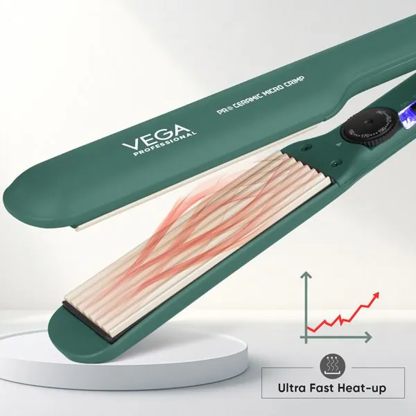 Pro Ceramic Micro Crimp Hair Crimper - VPPMS-11 - Image 5