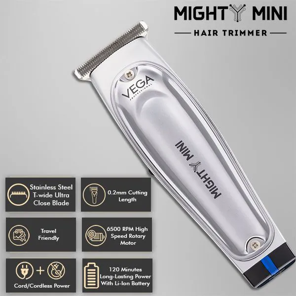 Mighty Mini Cord/Cordless Hair Trimmer - VPVHT-07