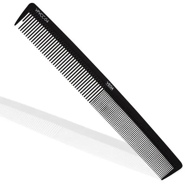 Carbon Cutting Comb -Black Line 7.25" - VPVCC-04 - Image 4