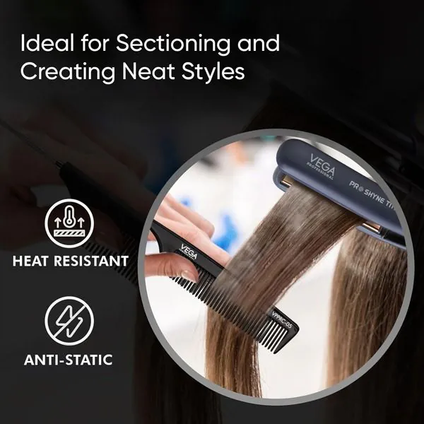 Pin Tail Comb - Rubber - VPPRC-05 - Image 5