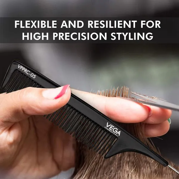 Pin Tail Comb - Rubber - VPPRC-05 - Image 6