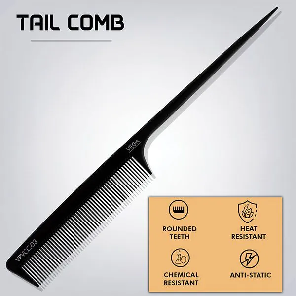 Carbon Tail Comb-Black Line - VPVCC-03 - Image 4
