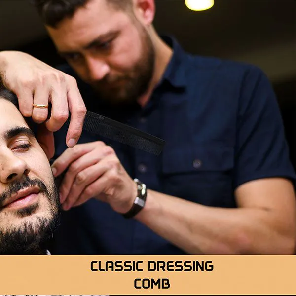 Carbon Classic Dressing Comb -Black Line - VPVCC-01 - Image 2