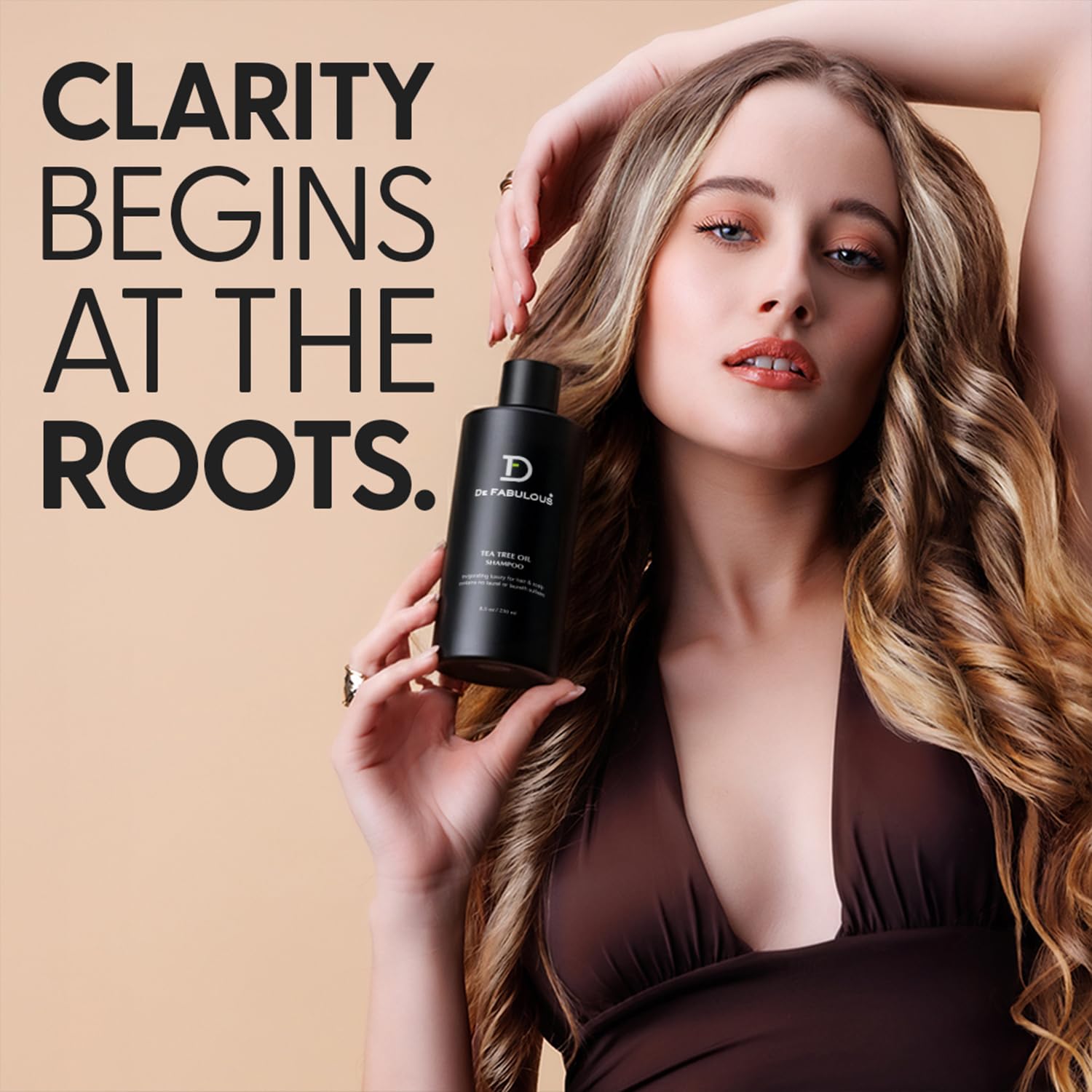 De Fabulous Tea Tree Oil Shampoo-250 ml |All hair types | Scalp Health | Sulphate Free - Image 7