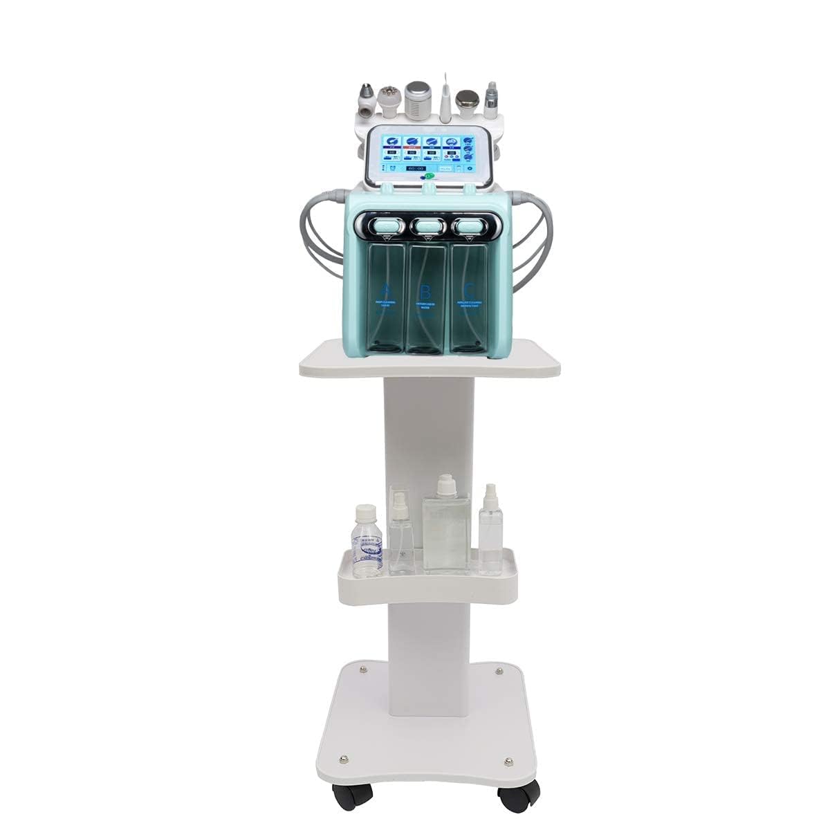 7 In 1 Hydra facial Machine (Double Motor) With Stand And Serum 3pcs (6 Months Warranty) - Image 7