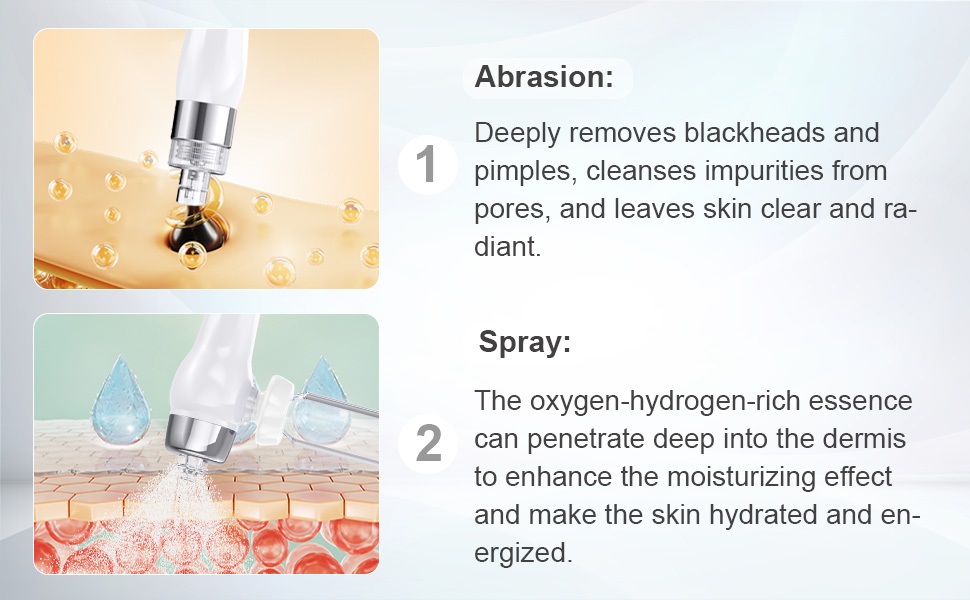 7 In 1 Hydra facial Machine (Double Motor) With Stand And Serum 3pcs (6 Months Warranty) - Image 15
