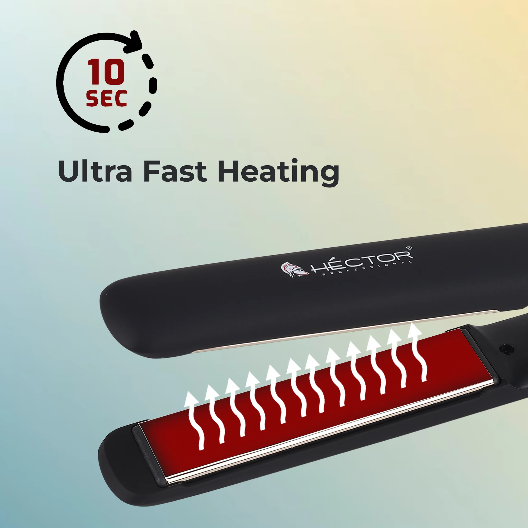 Hector Professional Titanium Hair Straightener for Women HT-216 PRO - Image 4