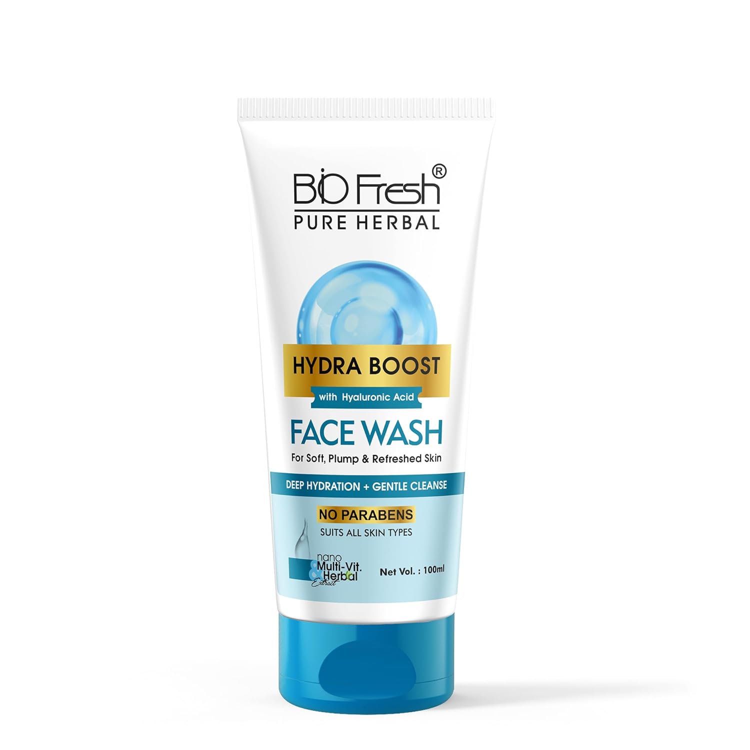 BIOFRESH Pure Herbal Hydra Boost Face Wash 100ml