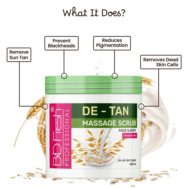 Biofresh Professional De-Tan Scrub 450ml - Image 3