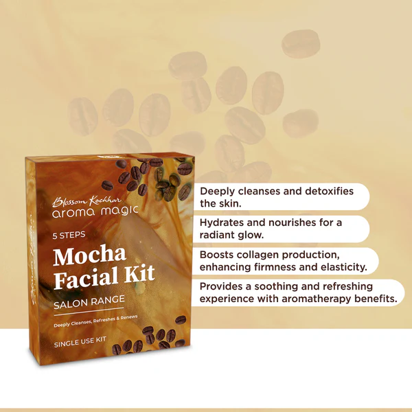 Mocha Skin Rejuvenation Facial Kit For Dull & Dry Skin - Image 3