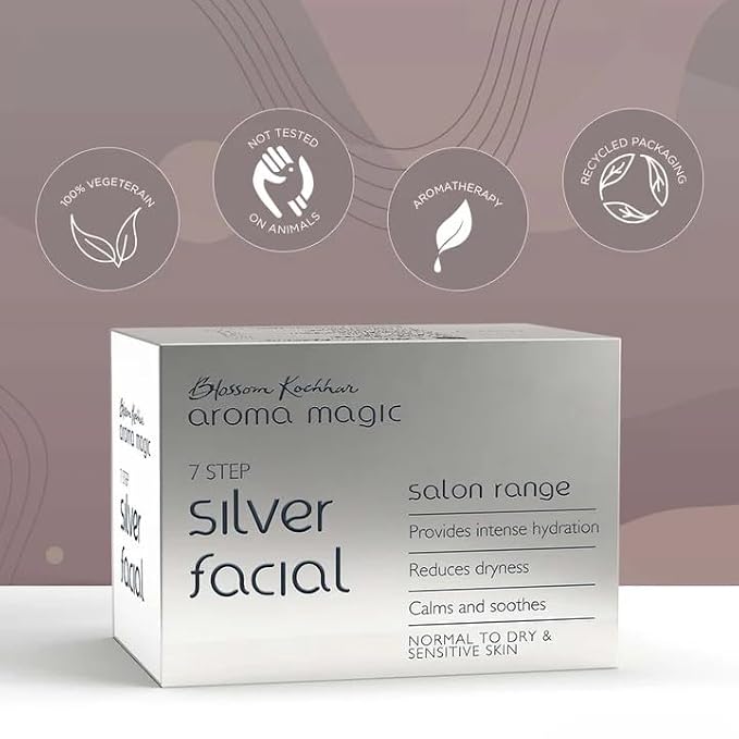 Aroma Magic 7 step Silver Facial Kit - Image 4