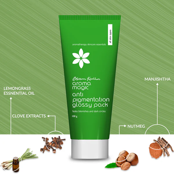 Anti-Pigmentation Glossy Pack For Blemishes & Dark Circles 100gm - Image 3