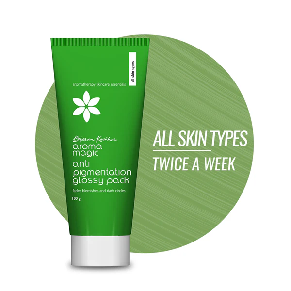 Anti-Pigmentation Glossy Pack For Blemishes & Dark Circles 100gm