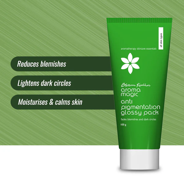 Anti-Pigmentation Glossy Pack For Blemishes & Dark Circles 100gm - Image 6
