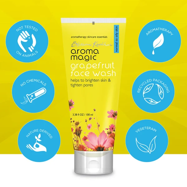 Grapefruit Face Wash For Brightening & Pore tightening - Image 4