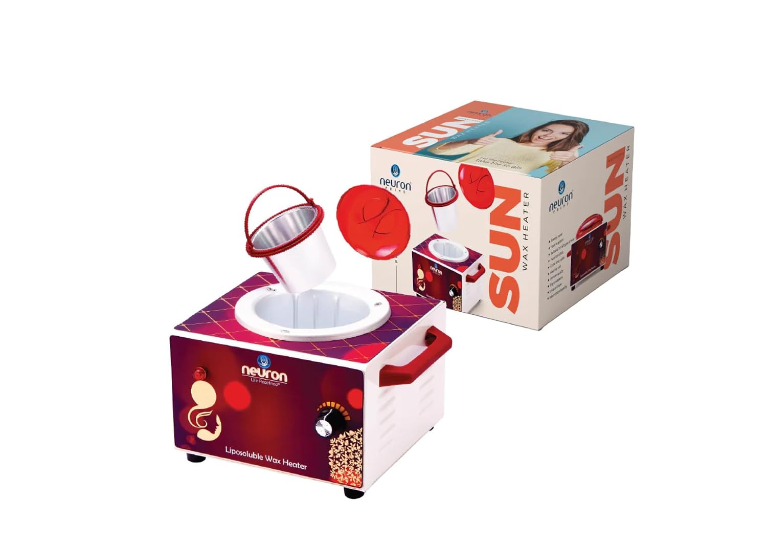 Neuron Professional Sun Wax Heater , Suitable For All Types Of Wax | Salon & Home Use