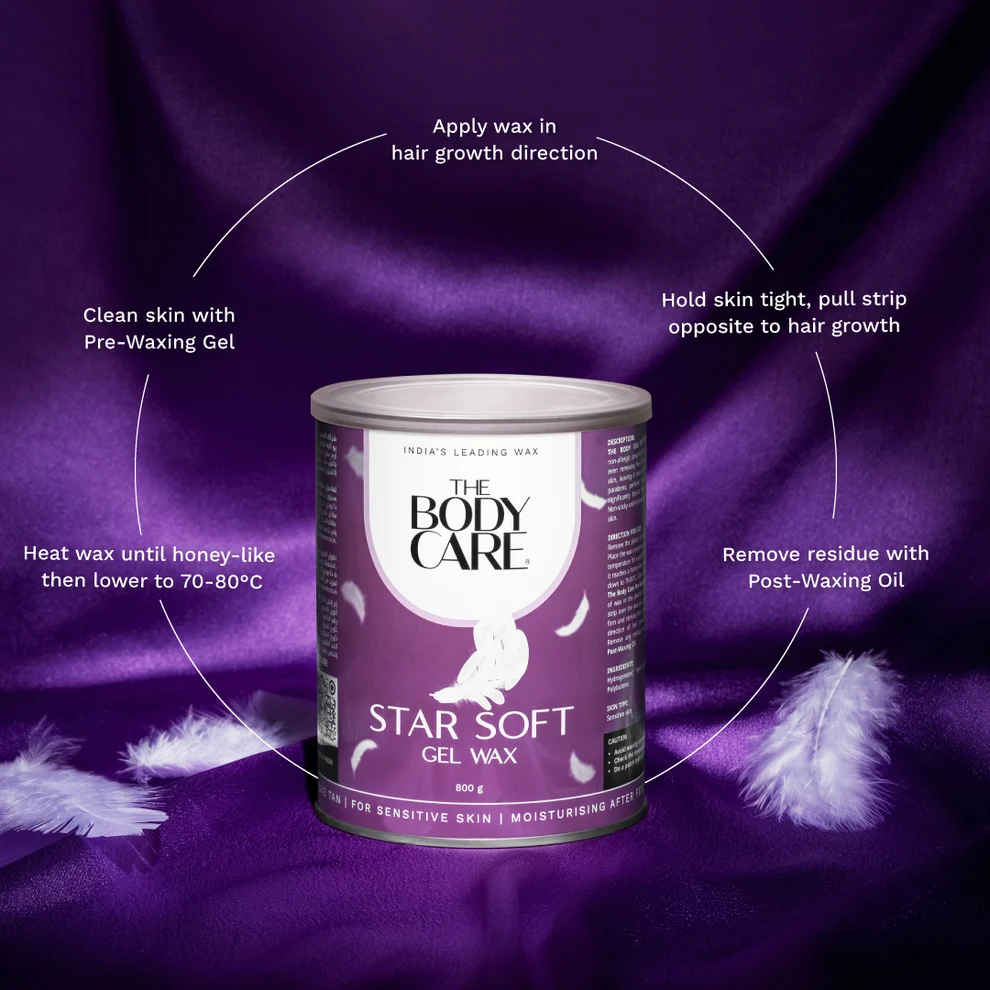 Star Soft Gel Wax 800g - Image 6