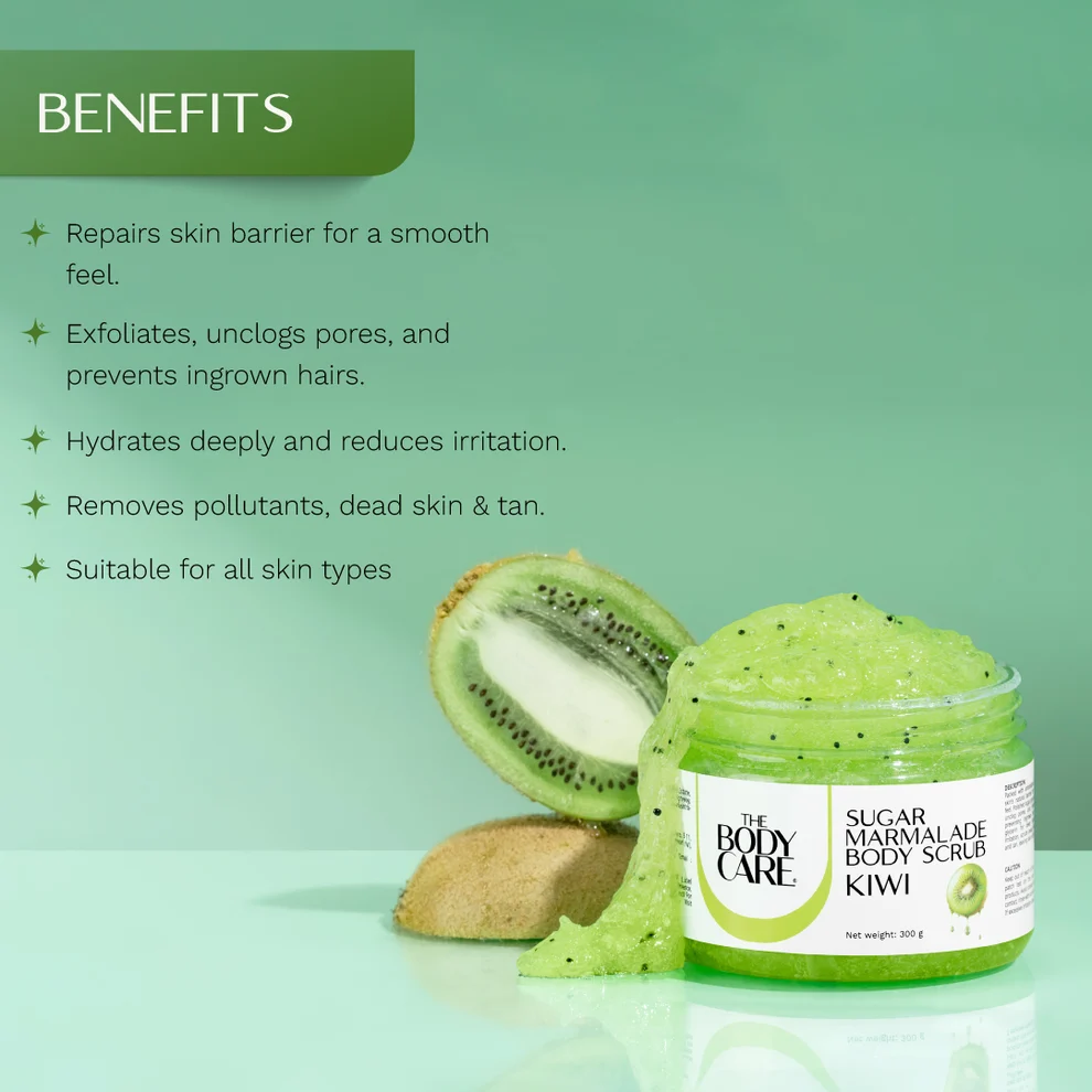 Sugar Marmalade Body Scrub Kiwi 300G - Image 4