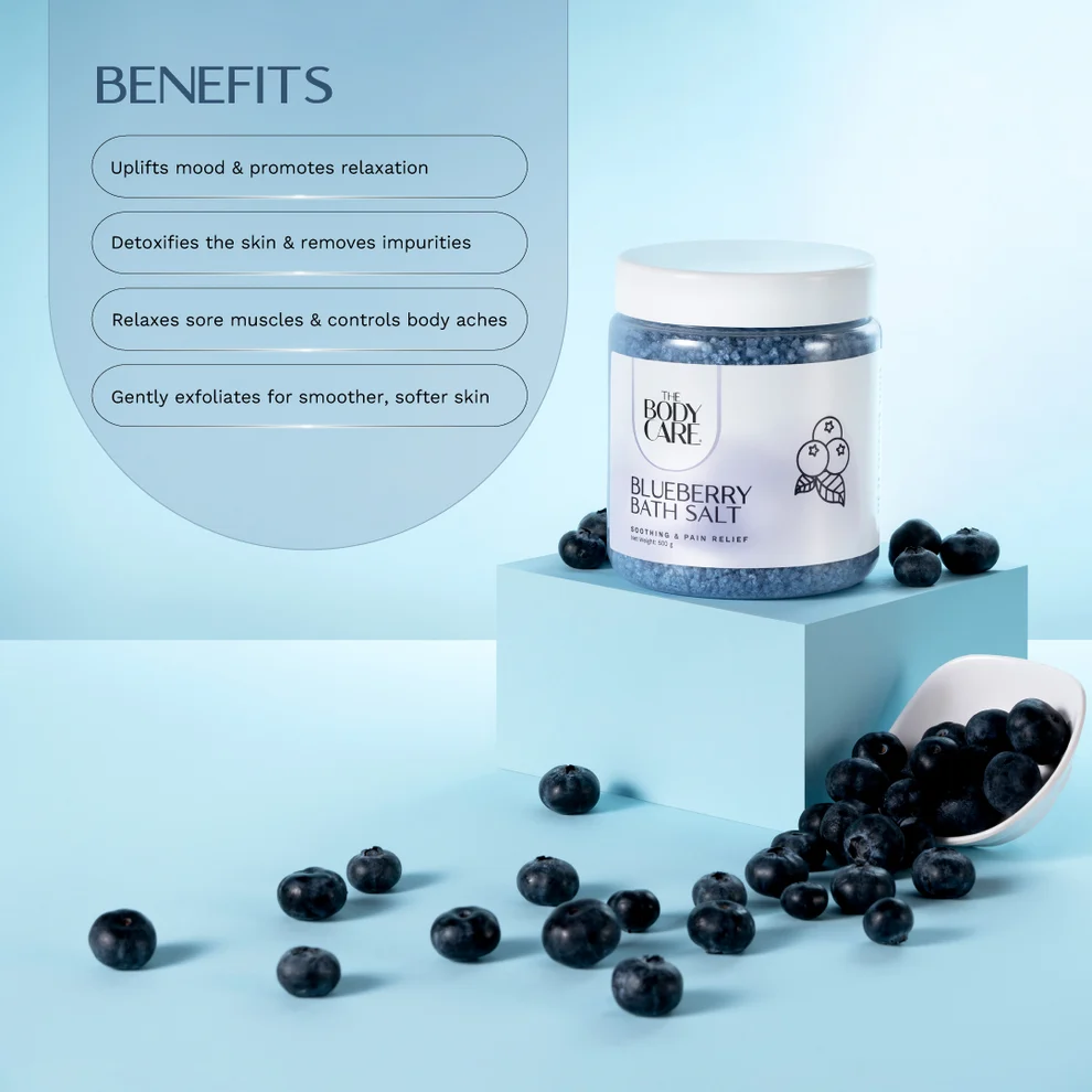 Blueberry Bath Salt 500G - Image 4