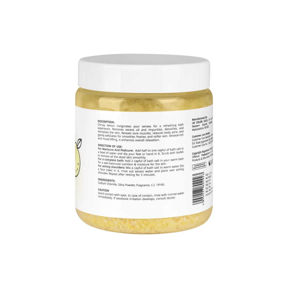 Lemon Bath Salt 500G - Image 3