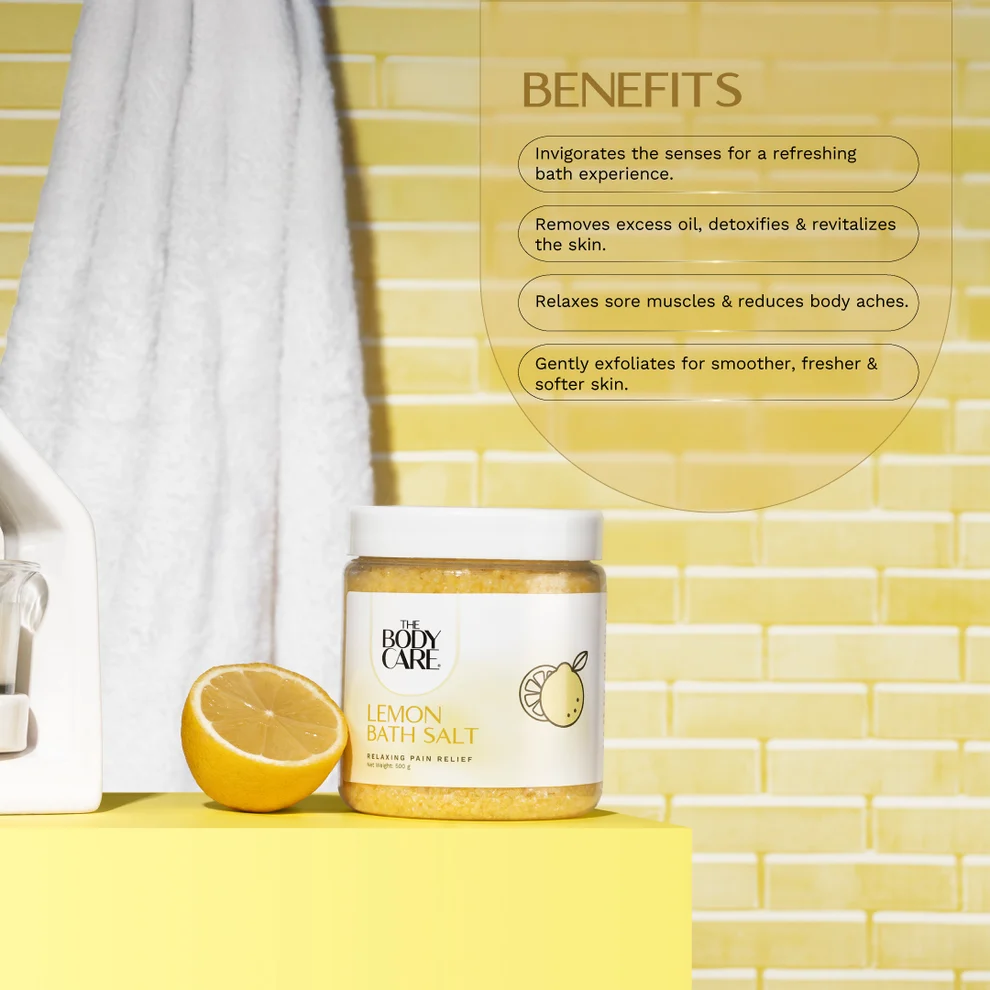 Lemon Bath Salt 500G - Image 4