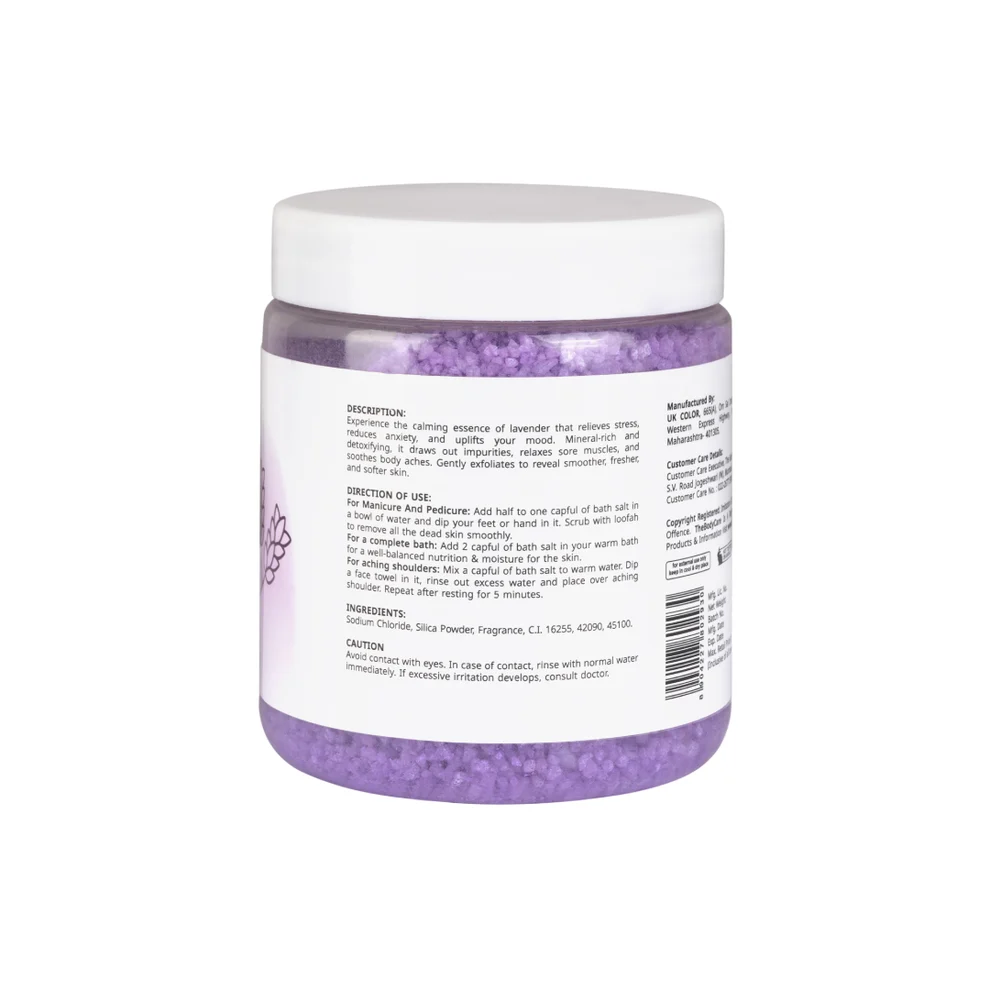 Lavender Bath Salt 500G - Image 3