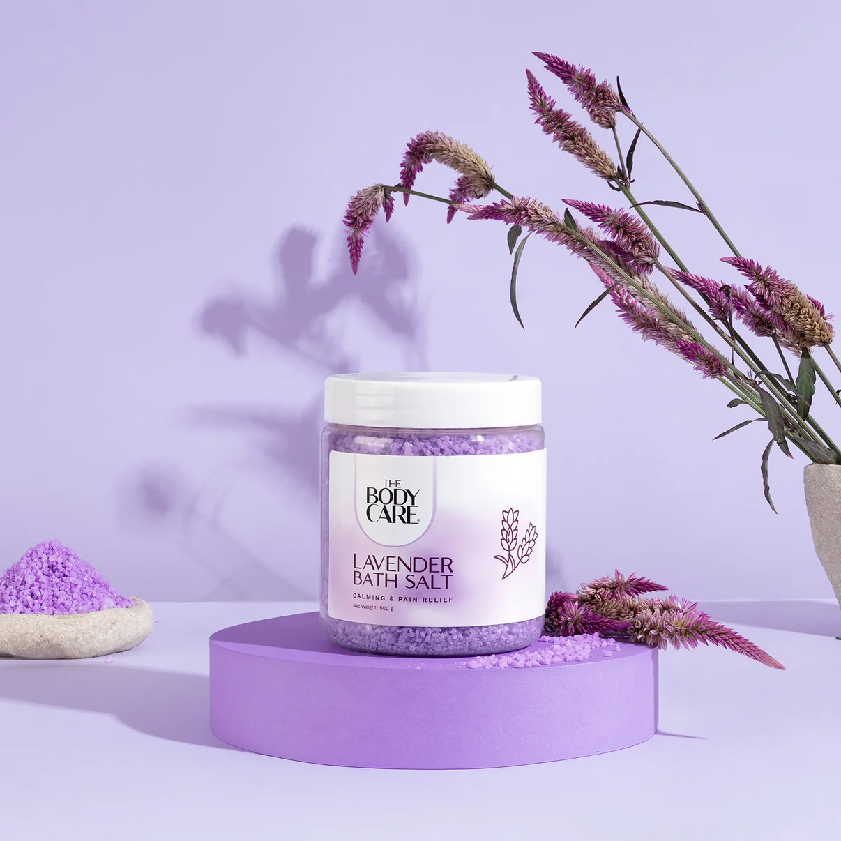 Lavender Bath Salt 500G