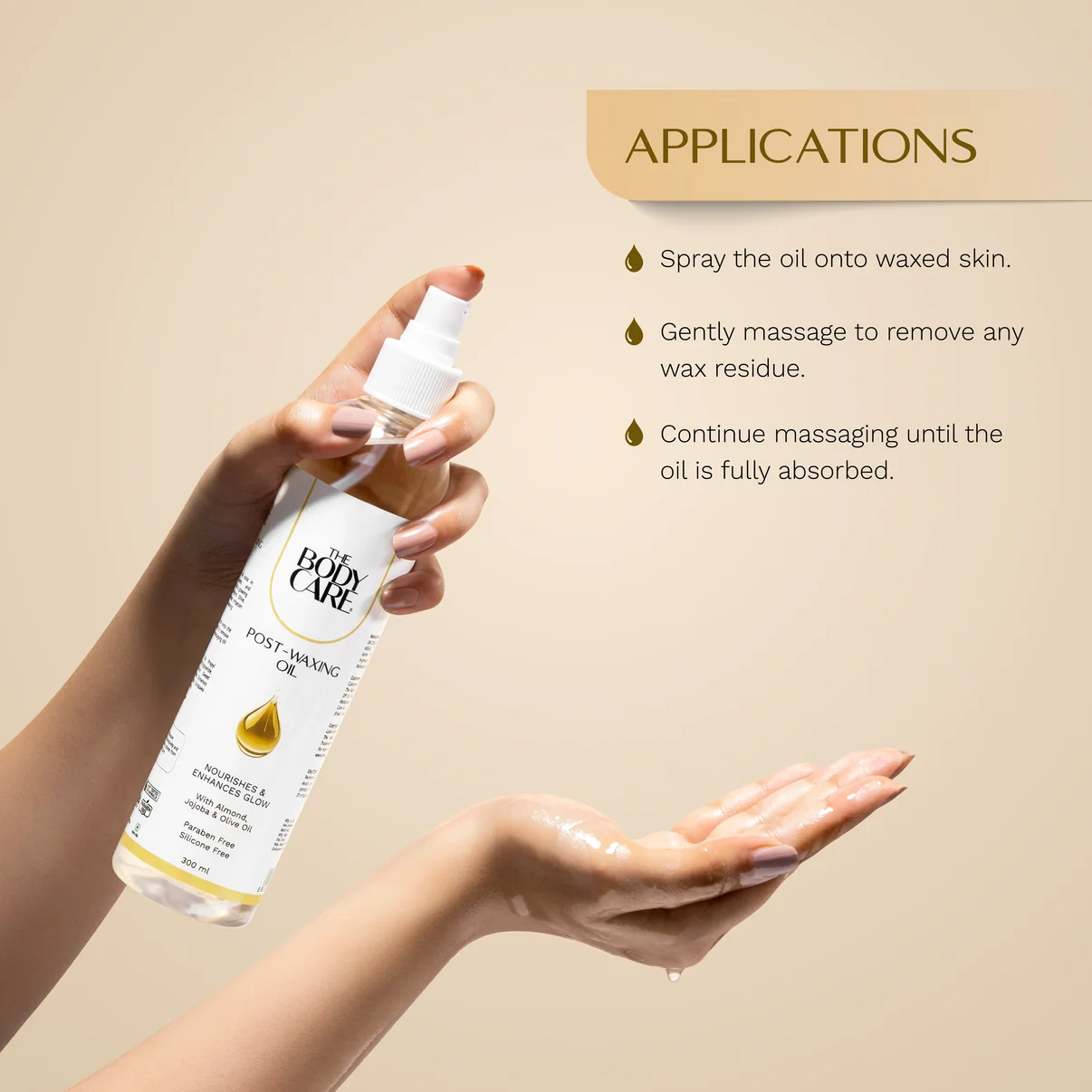 Post Waxing Oil 300ml - Image 5