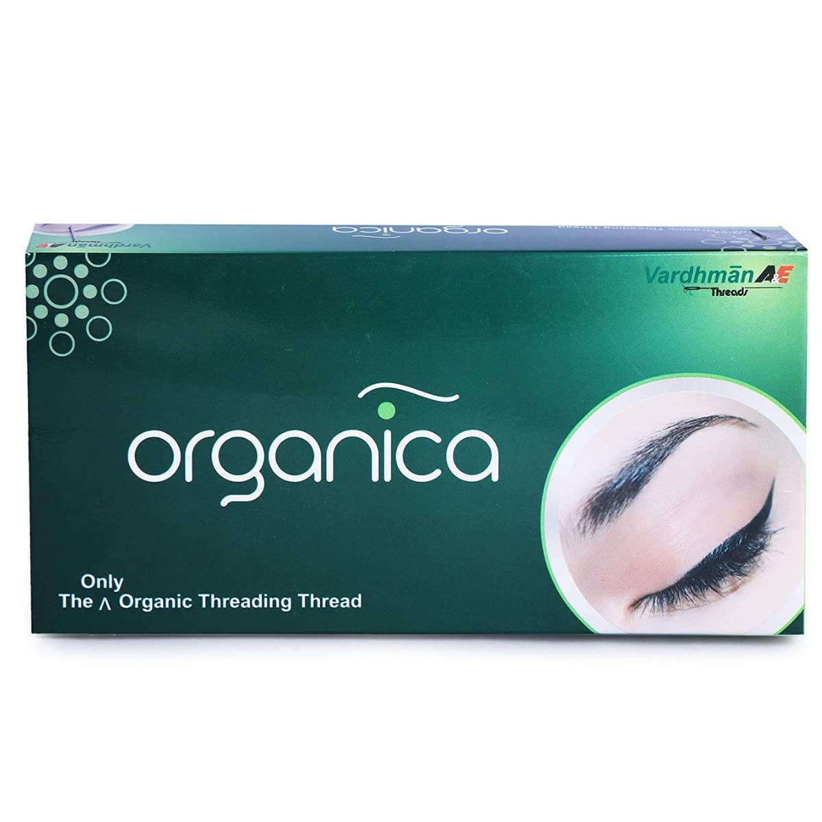 Organica Eyebrow Thread Organic Cotton Eyebrow Threading Thread Box of 8 Spool