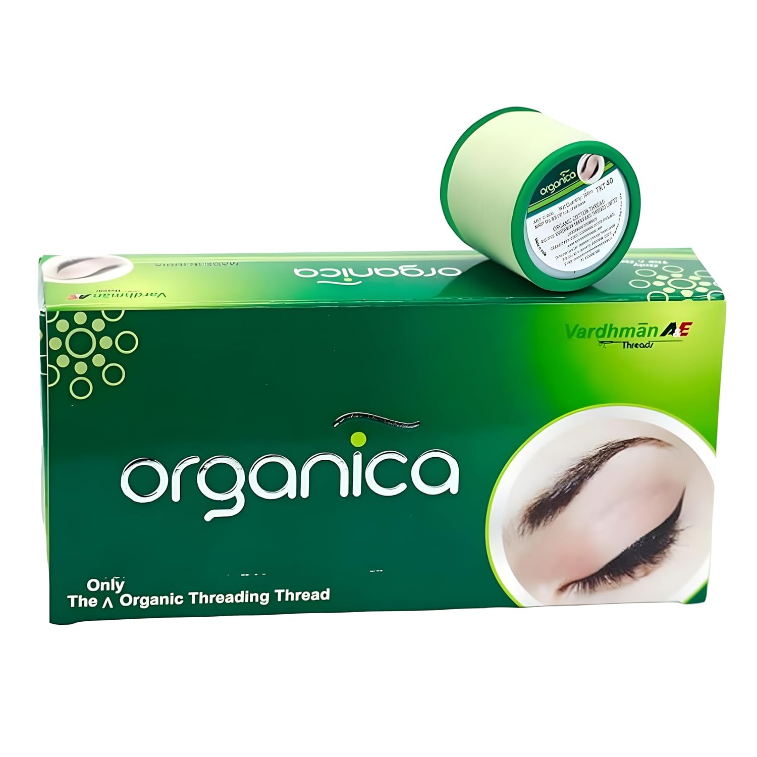 Organica Eyebrow Thread Organic Cotton Eyebrow Threading Thread Box of 8 Spool - Image 2