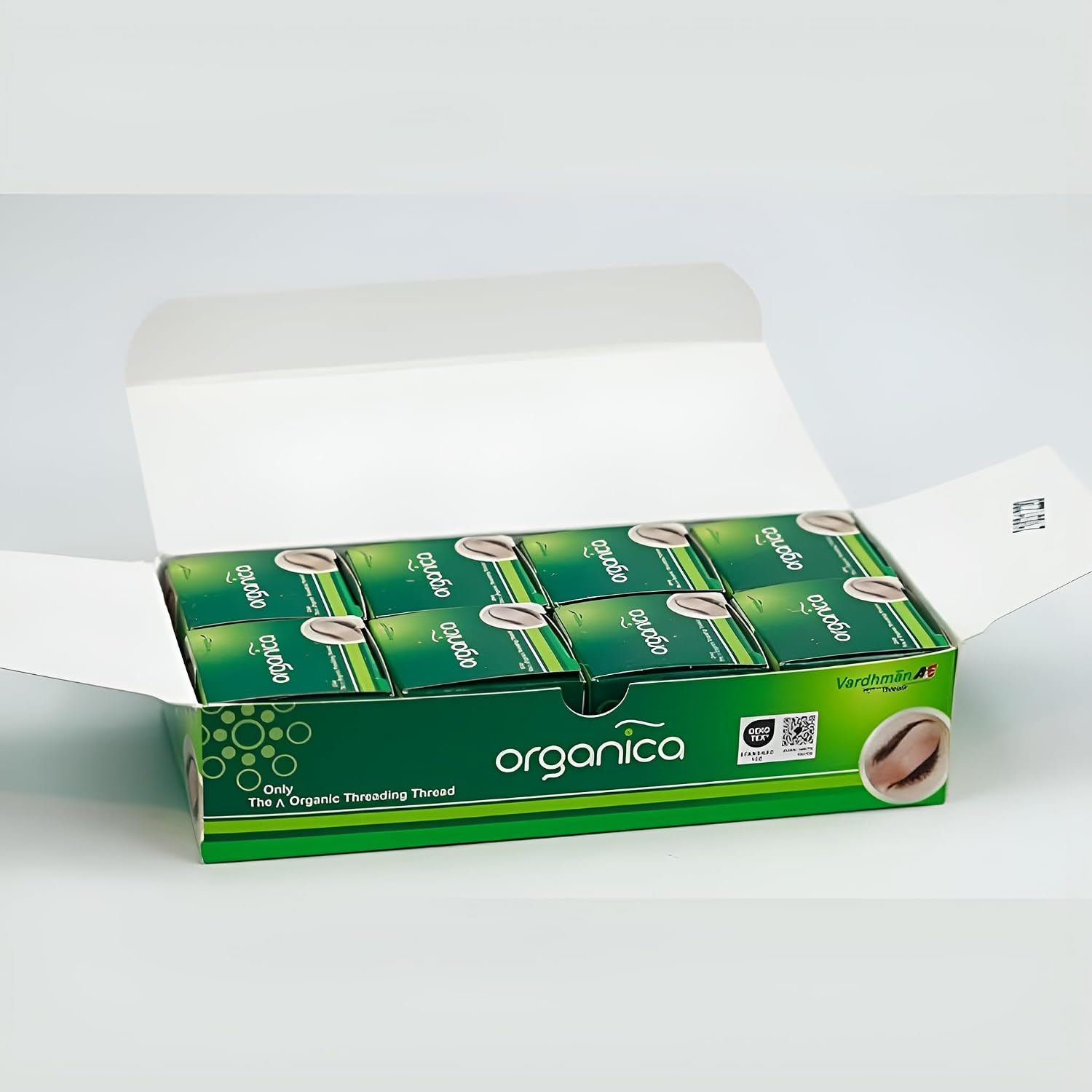 Organica Eyebrow Thread Organic Cotton Eyebrow Threading Thread Box of 8 Spool - Image 4